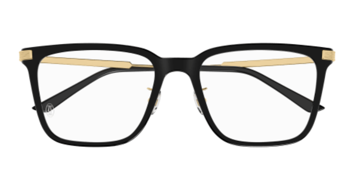 Première de Cartier Square Titanium Eyeglasses