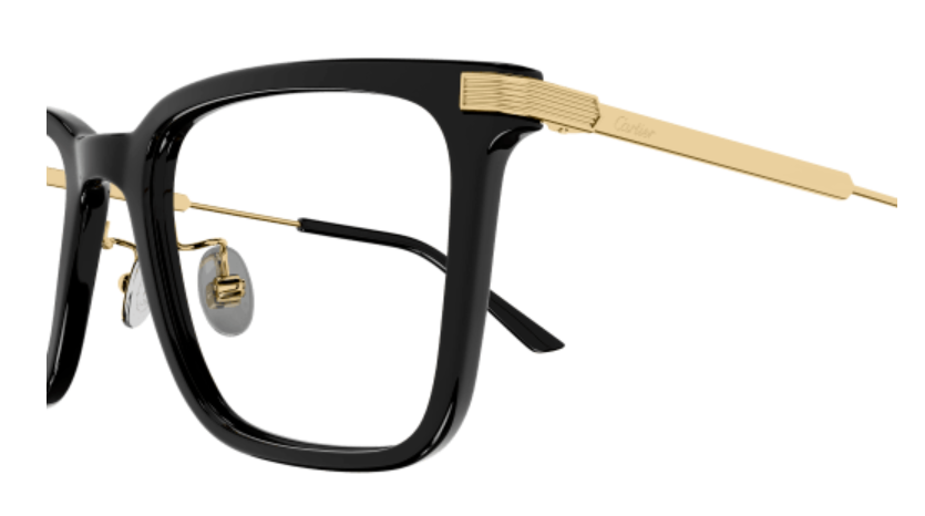 Première de Cartier Square Titanium Eyeglasses