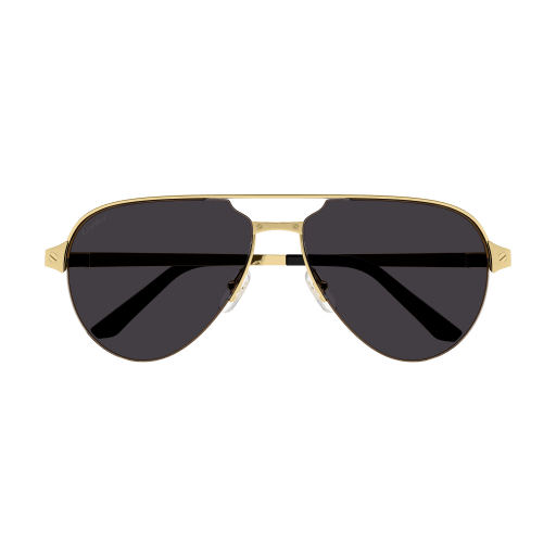 Santos de Cartier Aviator Metal Sunglasses