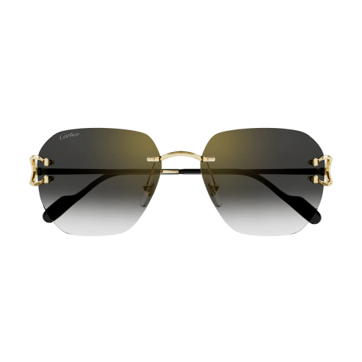 Classic C Motif Rimless Metal Sunglasses