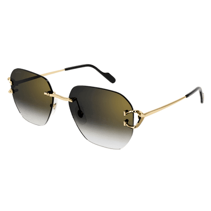Classic C Motif Rimless Metal Sunglasses