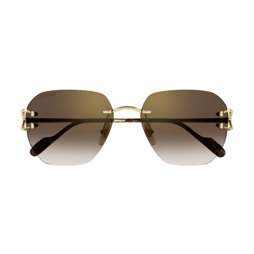 Classic C Motif Rimless Metal Sunglasses