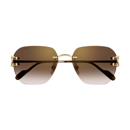 Classic C Motif Rimless Metal Sunglasses