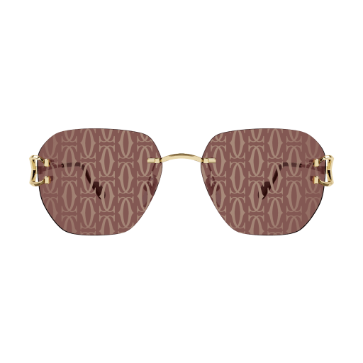 Classic C Motif Rimless Metal Sunglasses