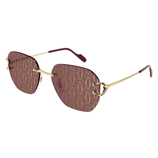 Classic C Motif Rimless Metal Sunglasses