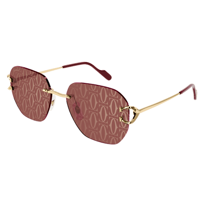 Classic C Motif Rimless Metal Sunglasses