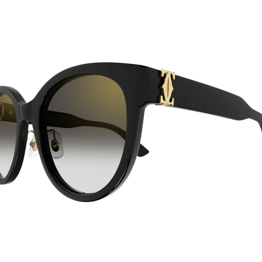 C de Cartier Cat Eye Acetate Sunglasses