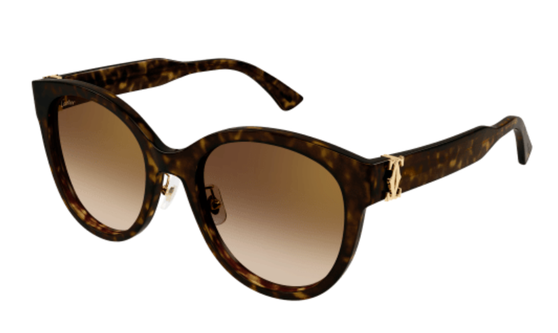 Signature C de Cartier Cat Eye Acetate Sunglasses
