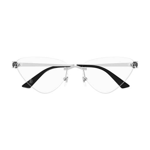 Panthère de Cartier Triangle Rimless Eyeglasses