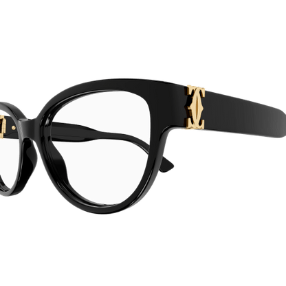 C de Cartier Cat Eye Acetate Eyeglasses