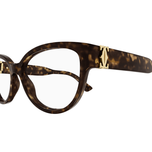 C de Cartier Cat Eye Acetate Eyeglasses