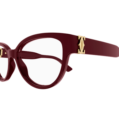 C de Cartier Cat Eye Acetate Eyeglasses