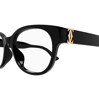 C de Cartier Cat Eye Acetate Eyeglasses