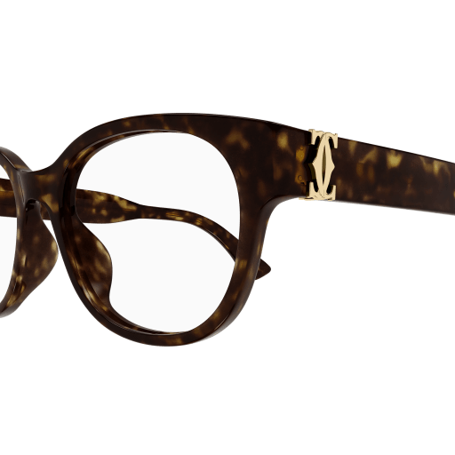 C de Cartier Cat Eye Acetate Eyeglasses