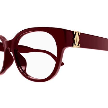 C de Cartier Cat Eye Acetate Eyeglasses