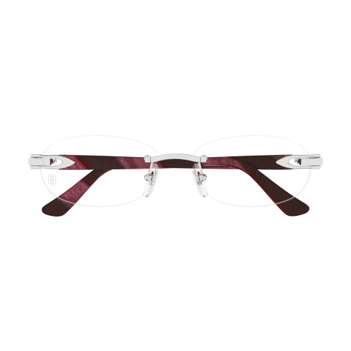 C Allongé de Cartier Motif Oval Acetate Eyeglasses