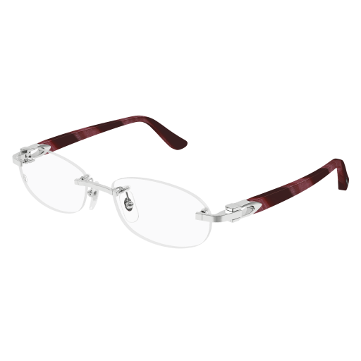 C Allongé de Cartier Motif Oval Acetate Eyeglasses