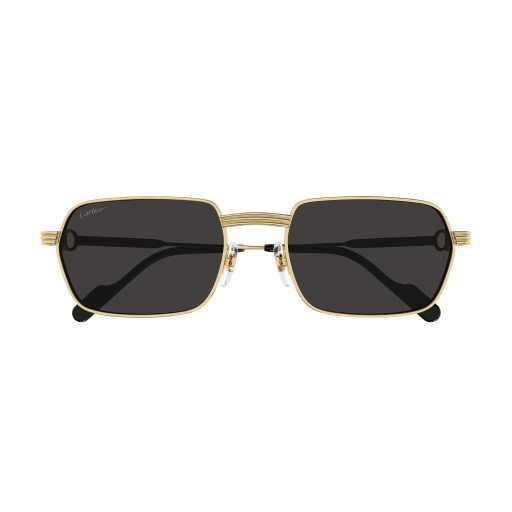 Première de Cartier Soft Hexagonal Metal Sunglasses