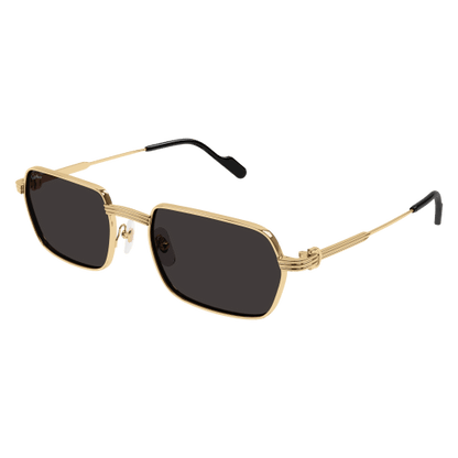 Première de Cartier Soft Hexagonal Metal Sunglasses