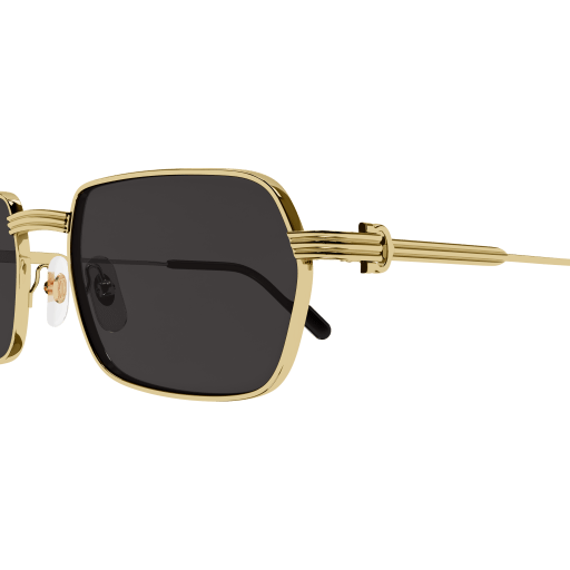 Première de Cartier Soft Hexagonal Metal Sunglasses