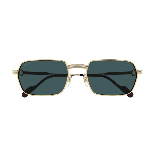 Première de Cartier Soft Hexagonal Metal Sunglasses