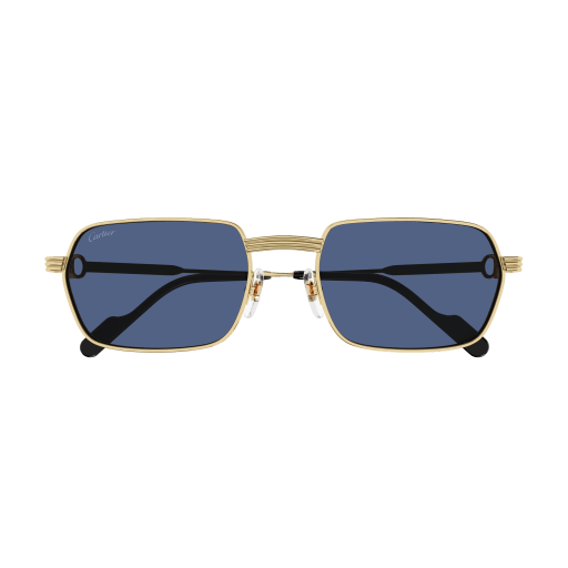 Première de Cartier Soft Hexagonal Metal Sunglasses