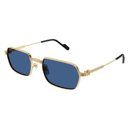 Première de Cartier Soft Hexagonal Metal Sunglasses