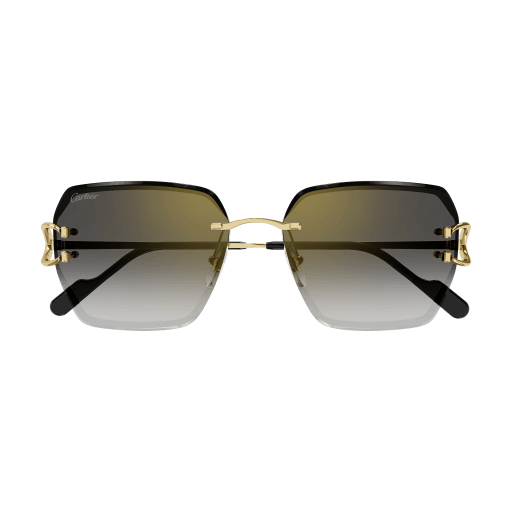 Classic C Motif Rimless Metal Sunglasses