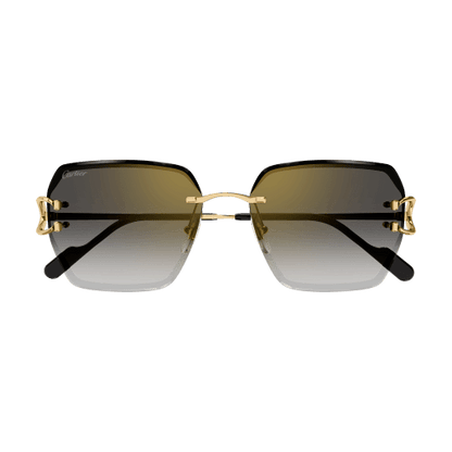 Classic C Motif Rimless Metal Sunglasses