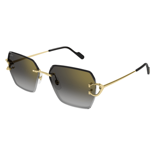 Classic C Motif Rimless Metal Sunglasses