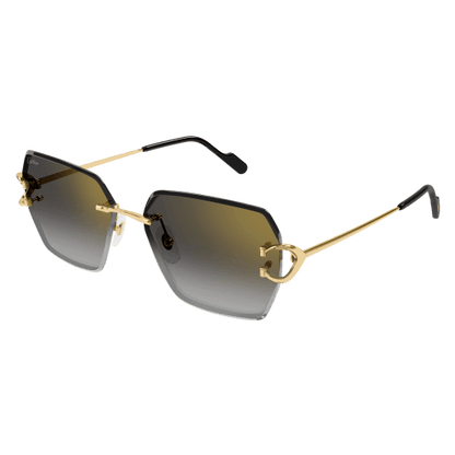 Classic C Motif Rimless Metal Sunglasses