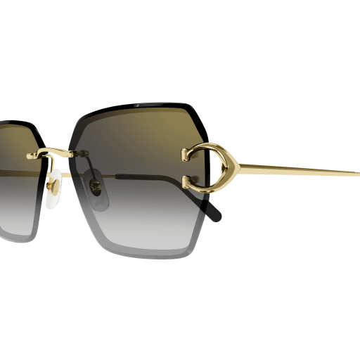 Classic C Motif Rimless Metal Sunglasses
