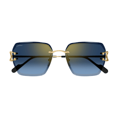 Classic C Motif Rimless Metal Sunglasses