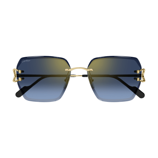 Classic C Motif Rimless Metal Sunglasses