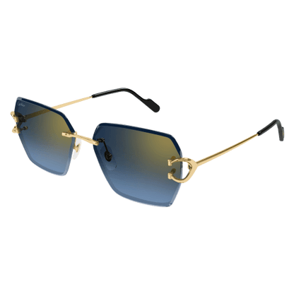 Classic C Motif Rimless Metal Sunglasses