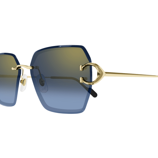 Classic C Motif Rimless Metal Sunglasses