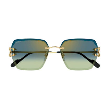 Classic C Motif Rimless Metal Sunglasses