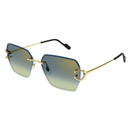 Classic C Motif Rimless Metal Sunglasses