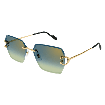 Classic C Motif Rimless Metal Sunglasses