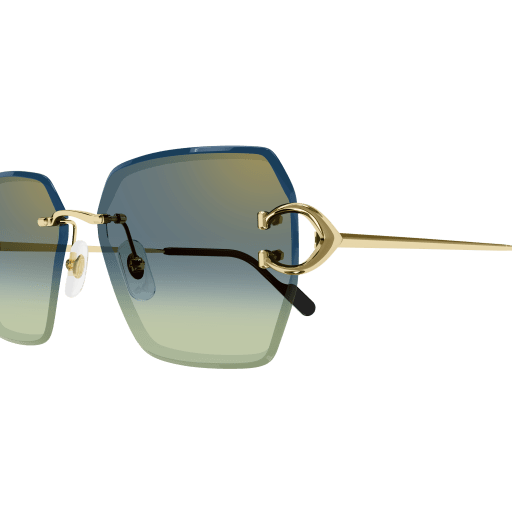 Classic C Motif Rimless Metal Sunglasses