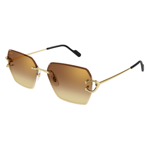 Classic C Motif Rimless Metal Sunglasses