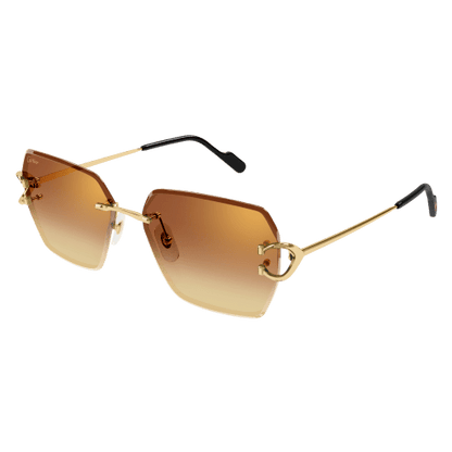 Classic C Motif Rimless Metal Sunglasses