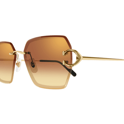 Classic C Motif Rimless Metal Sunglasses