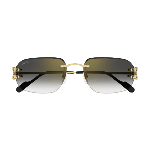 Classic C Motif Rimless Metal Sunglasses