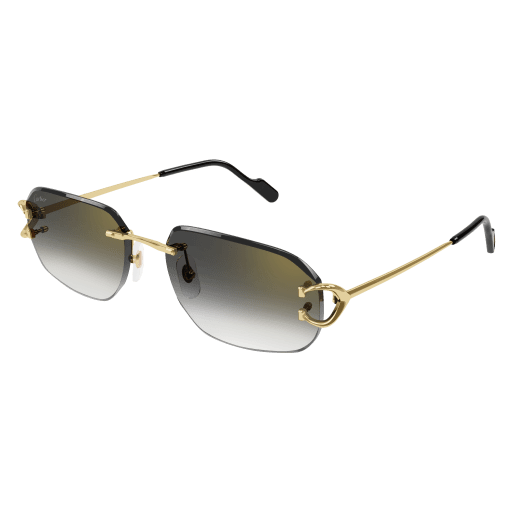 Classic C Motif Rimless Metal Sunglasses