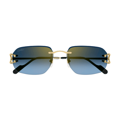 Classic C Motif Rimless Metal Sunglasses
