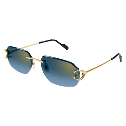 Classic C Motif Rimless Metal Sunglasses