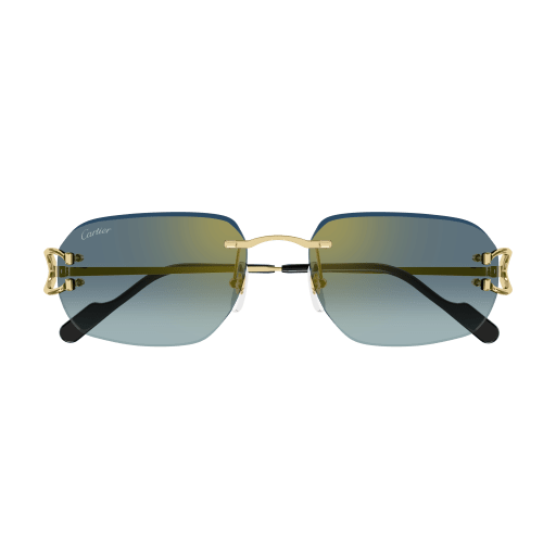 Classic C Motif Rimless Metal Sunglasses