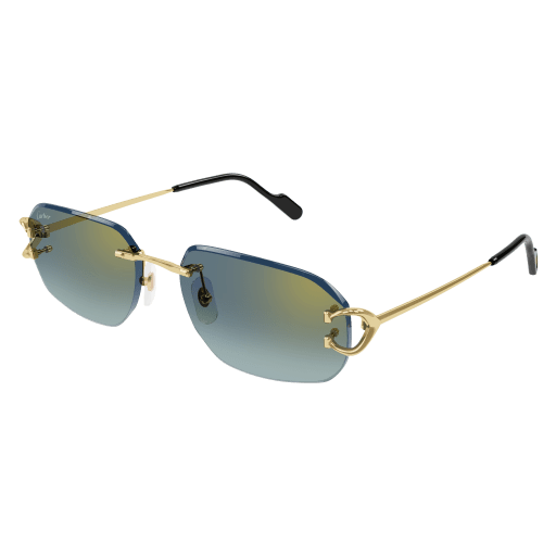 Classic C Motif Rimless Metal Sunglasses
