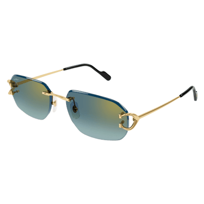 Classic C Motif Rimless Metal Sunglasses